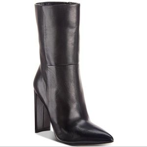 Steve Madden Leather Mid Calf Boots